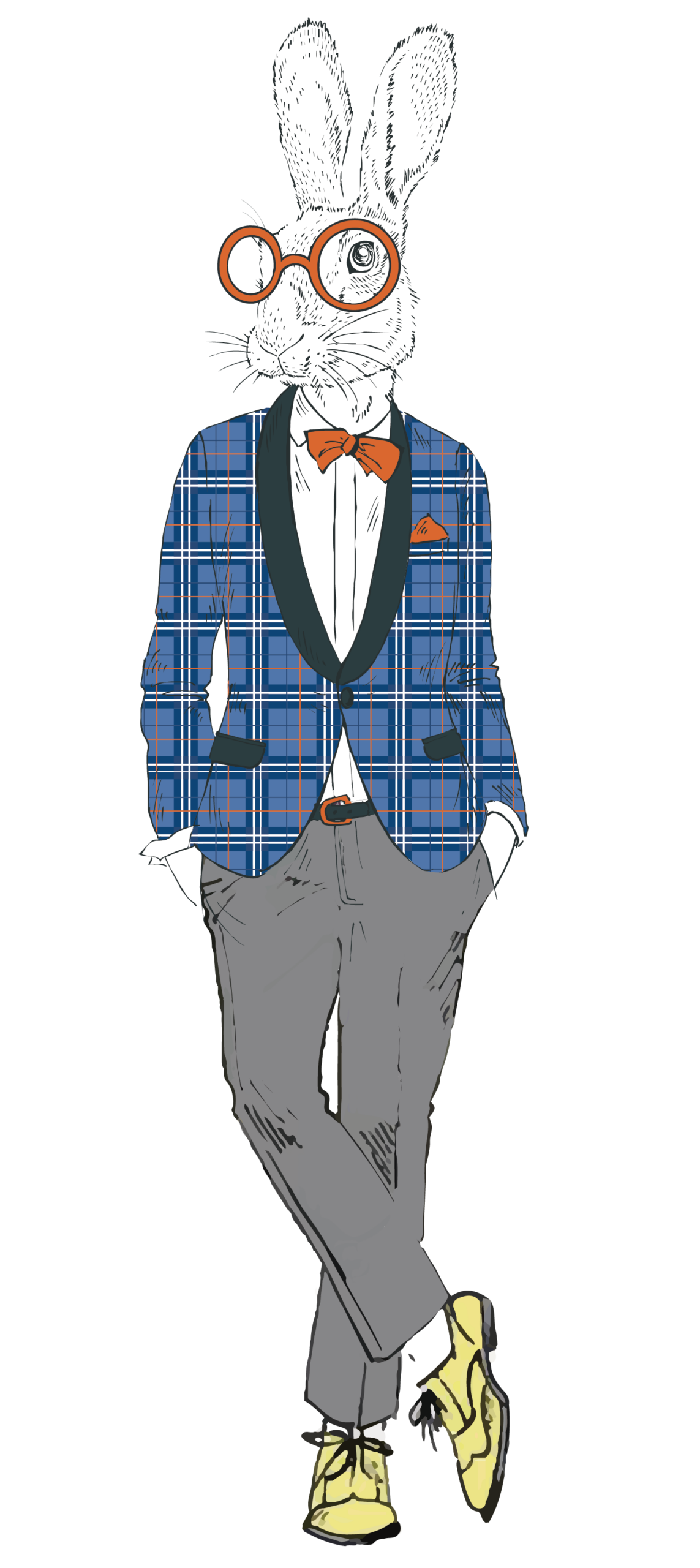 Mr Rabbit bat-04 Mr. Rabbit character