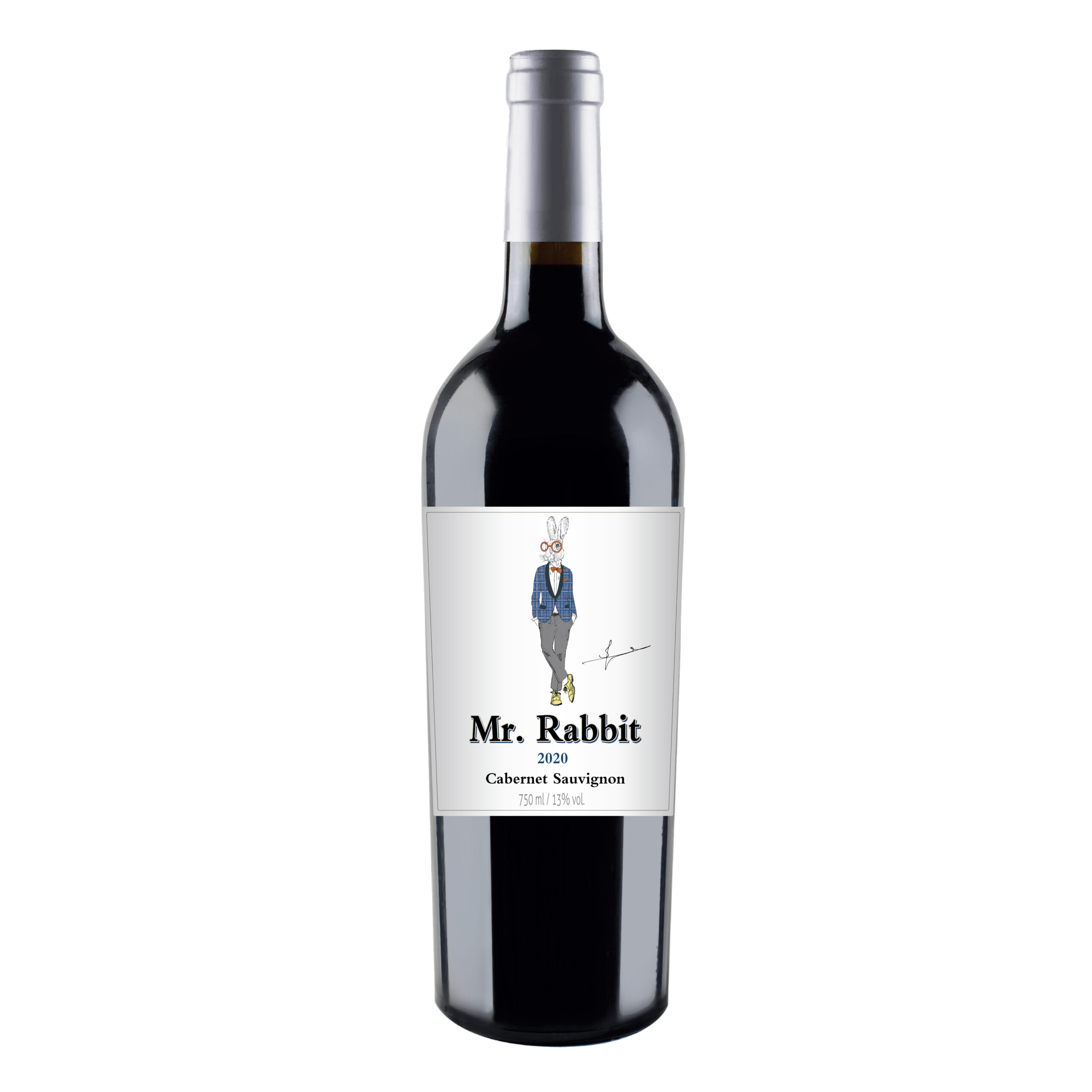 Mr. Rabbit Cabernet Sauvignon red wine bottle